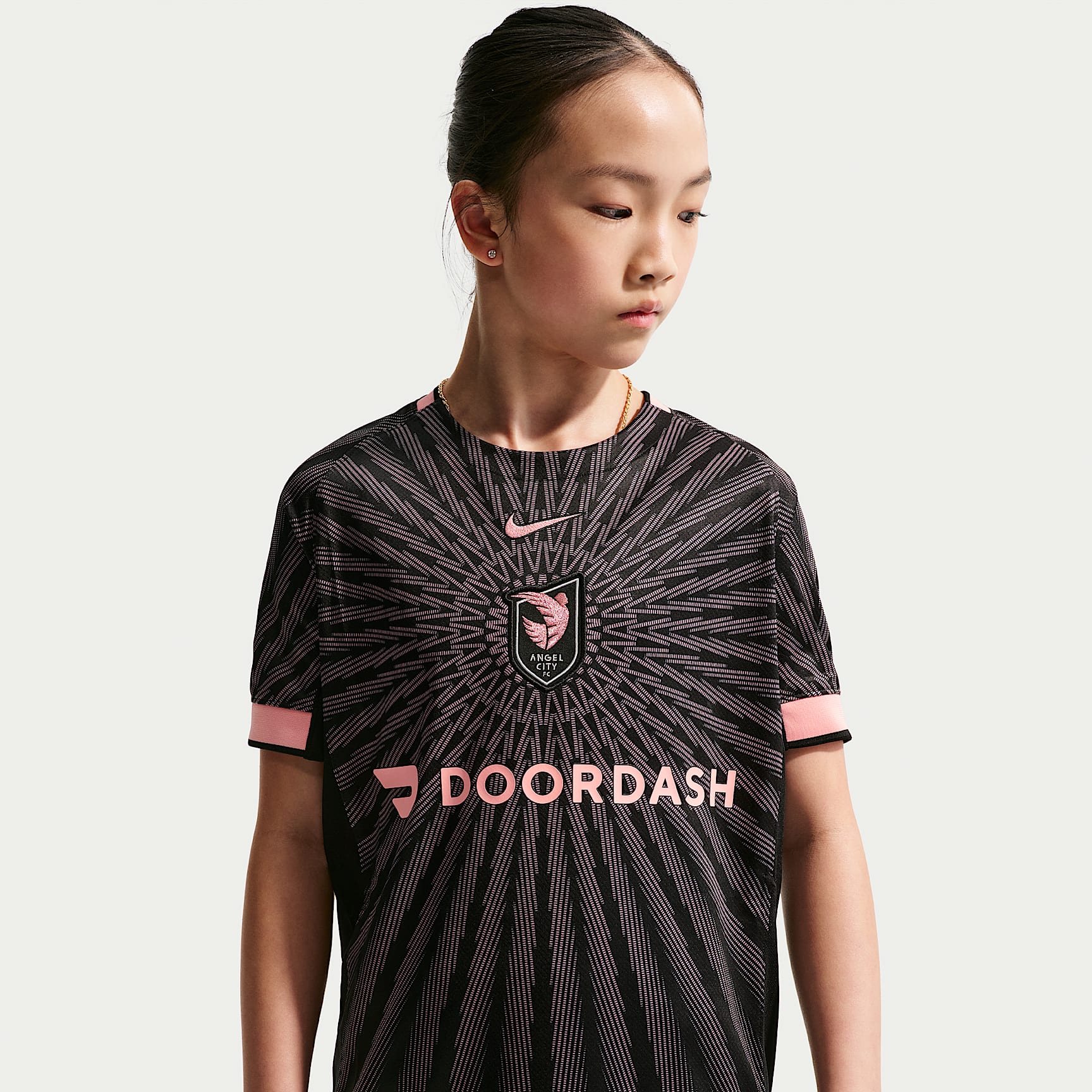 Angel City FC Stadium Edition Big Kids' Nike Dri-FIT Replica